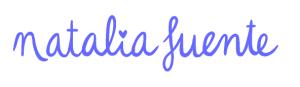 Logo texto - Natalia Fuentes