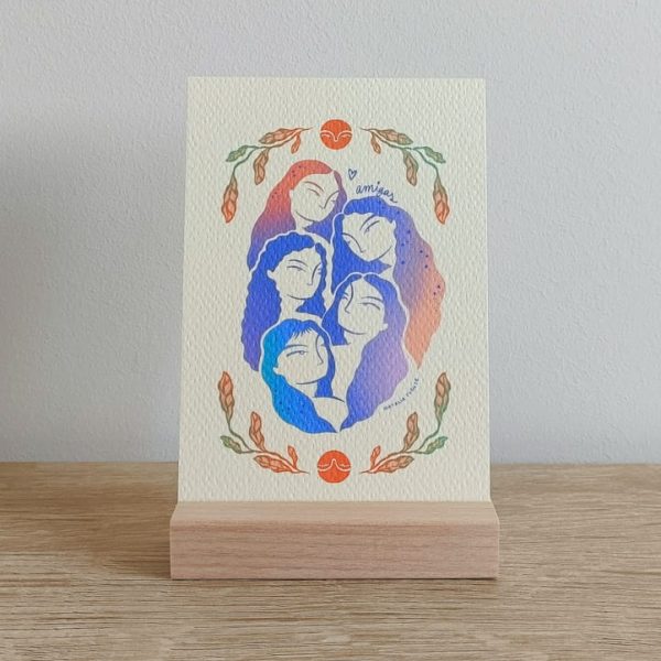 Lámina ‘Amigas’