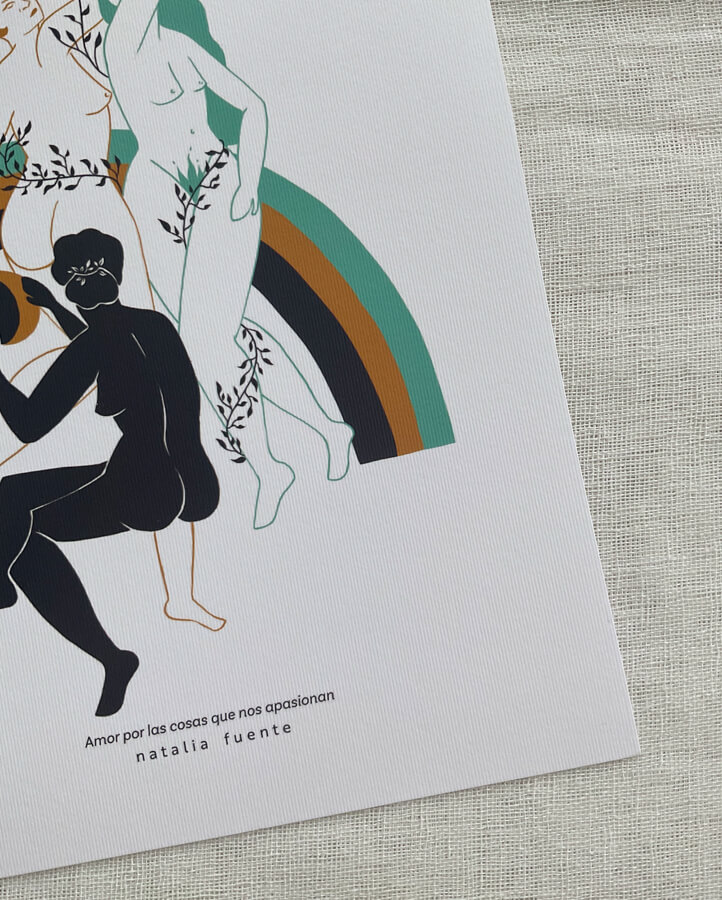 Lámina 'Amor por las cosas que nos apasionan'