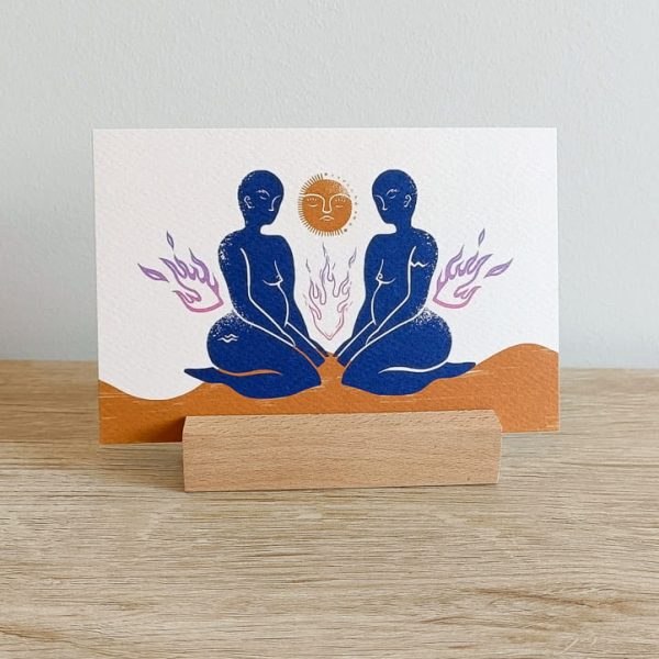 Postal ' Energía del sol'