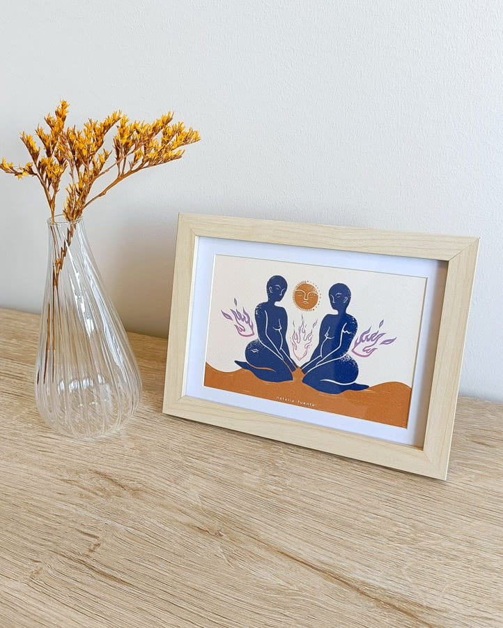 Postal ' Energía del sol'