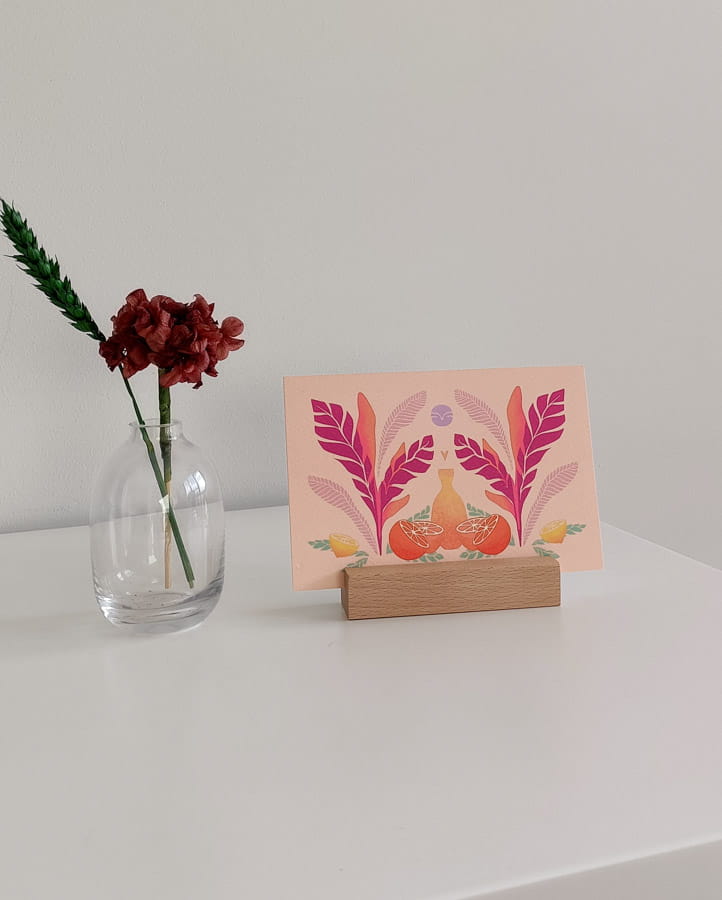 Postal 'Naranja y limón'