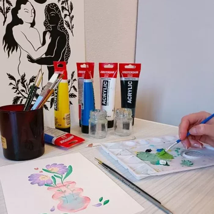 Pintando con Pinceles