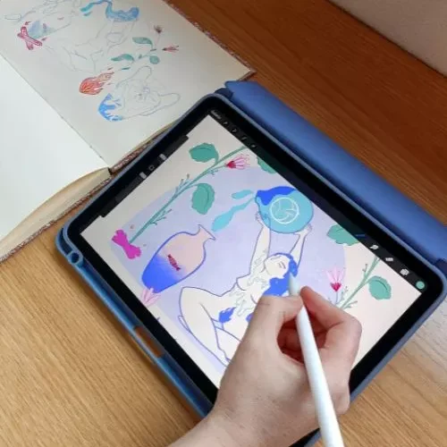 Pintando con Procreate